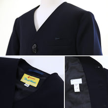画像をギャラリービューアに読み込む, 学生服 男女兼用 イートン学生服上衣 シングル型(A体) 115cmA~170cmA イートン学生服 タフウォッシュ 学生服 上衣 男女兼用 シングル型 (送料無料) (取寄せ)