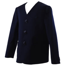 画像をギャラリービューアに読み込む, 学生服 男女兼用 イートン学生服上衣 シングル型(A体) 115cmA~170cmA イートン学生服 タフウォッシュ 学生服 上衣 男女兼用 シングル型 (送料無料) (取寄せ)