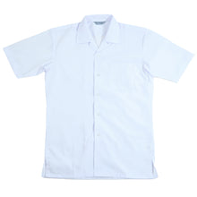 画像をギャラリービューアに読み込む, 男子 中学生 半袖 開襟シャツ 学生服 S~3L カッターシャツ  学生服 中学生 制服 半袖シャツ 衣替え (取寄せ)