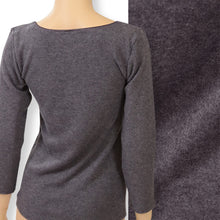 画像をギャラリービューアに読み込む, グンゼ あったかインナー レディース 8分袖 肌着 起毛 M~LL (長袖 シャツ 薄手 遠赤外線 秋 冬 下着 暖かい 防寒) (在庫限り)