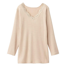 画像をギャラリービューアに読み込む, グンゼ あったかインナー レディース 8分袖 肌着 起毛 M~LL (長袖 シャツ 薄手 遠赤外線 秋 冬 下着 暖かい 防寒) (在庫限り)