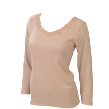 画像をギャラリービューアに読み込む, グンゼ あったかインナー レディース 8分袖 肌着 起毛 M~LL (長袖 シャツ 薄手 遠赤外線 秋 冬 下着 暖かい 防寒) (在庫限り)