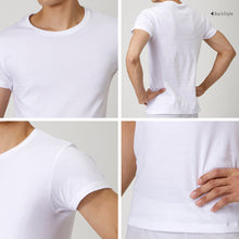画像をギャラリービューアに読み込む, グンゼ YG tシャツ インナー メンズ 半袖 綿100% M~3L 男性 紳士 下着 肌着 抗菌 防臭 M L LL 3L 白 黒 グレー クルーネック 丸首 大きいサイズ