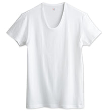 画像をギャラリービューアに読み込む, グンゼ YG Tシャツ メンズ 半袖 U首 tシャツ 綿100% M~LL (GUNZE 男性 紳士 下着 肌着 インナー 抗菌 防臭 M L LL 白) (在庫限り)