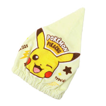 画像をギャラリービューアに読み込む, タオルキャップ 子供 キッズ スイミング 帽子 キャラクター ジュニアサイズ ディズニー ポケモン サンリオ 水泳用品 プール お風呂上り