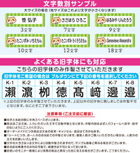 画像をギャラリービューアに読み込む, お名前シール 食洗器可 ネームシール おなまえシール 保育園 幼稚園 小学生 中学生 高校生 送料無料 ( 男の子 女の子 防水 入学準備 入園準備 )(取寄せ)