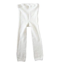 画像をギャラリービューアに読み込む, キッズ スパッツ 10分丈 厚手 綿混 子供 冬 女の子 男の子 250デニール 95～165cm レギンス 黒 白 110 120 130 140 150 160 厚地 綿 タイツ 子ども 幼稚園 防寒
