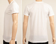 画像をギャラリービューアに読み込む, Tシャツ メンズ 半袖 丸首シャツ インナー 2枚組 M～LL (tシャツ 男性 紳士 クルーネック 肌着 白 無地 綿 コットン シャツ 吸汗 速乾 夏 M L LL) (在庫限り)
