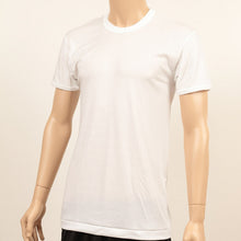画像をギャラリービューアに読み込む, Tシャツ メンズ 半袖 丸首シャツ 2枚組 M～LL (tシャツ 男性 紳士 インナー インナーウェアー 肌着 シャツ クルーネック 抗菌防臭 吸汗速乾 M L LL) (在庫限り)
