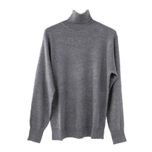 画像をギャラリービューアに読み込む, タートルネック メンズ セーター S～3L ビジネス カジュアル オフィス 秋 冬 ウール 防寒 大きいサイズ メンズニット メンズセーター 無地 シンプル スリム 薄手
