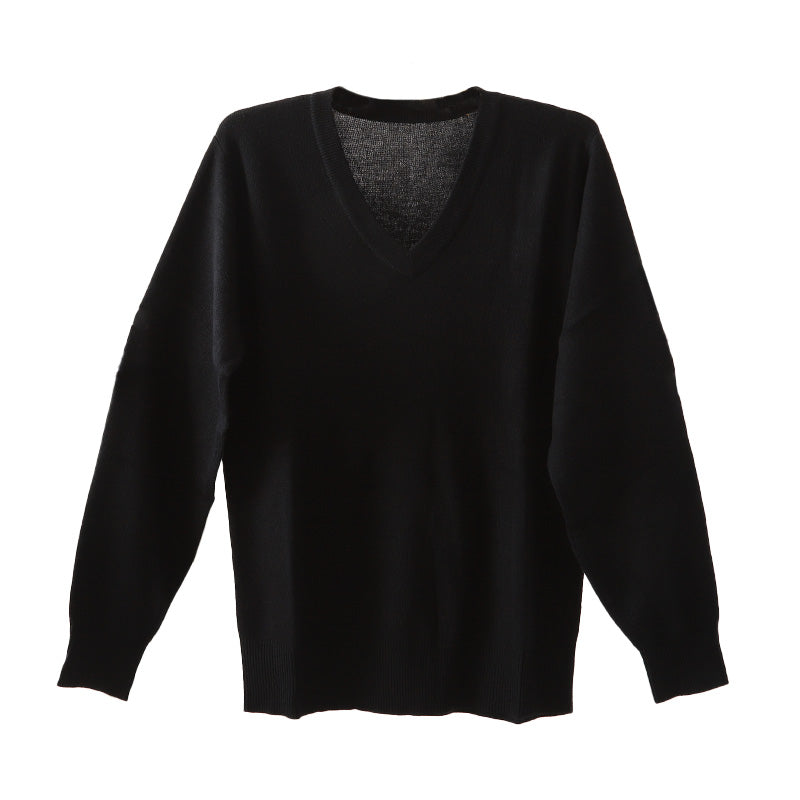 V首 セーター メンズ S～3L Vネック ビジネス カジュアル オフィス 秋 冬 ウール 防寒 大きいサイズ メンズニット メンズセーター 無地 シンプル スリム 薄手
