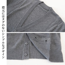 画像をギャラリービューアに読み込む, カーディガン メンズ 薄手 S～3L V首 Vネック ビジネス カジュアル オフィス 秋 冬 ウール 防寒 大きいサイズ メンズニット メンズセーター 無地 シンプル スリム
