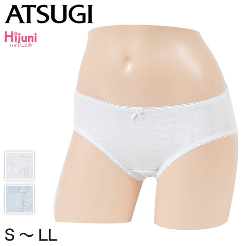 アツギ ハイジュニ ショーツ S～LL (ジュニア 下着 白 パンツ 女子 女の子 インナー 綿 小学生 中学生 かわいい Hijuni) (在庫限り)