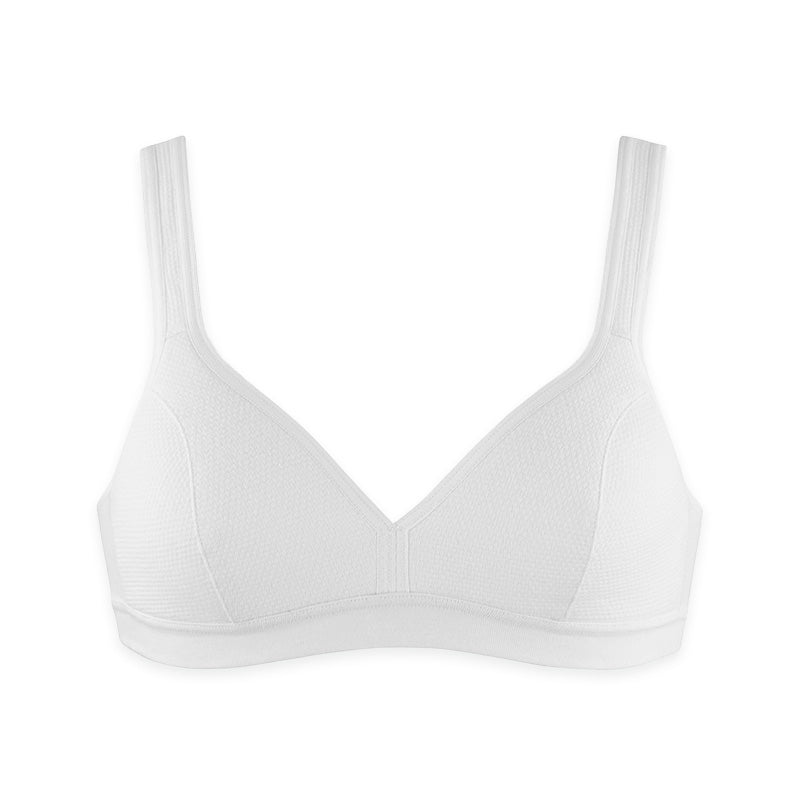 アツギ Hijuni カップ裏 吸汗速乾 ハーフトップ S～LL (スポーツブラ スポブラ ジュニア ブラ ブラジャー ノンワイヤー 女の子 女子 インナー 下着 白 中学生 小学生 キッズ ハイジュニ) (在庫限り)