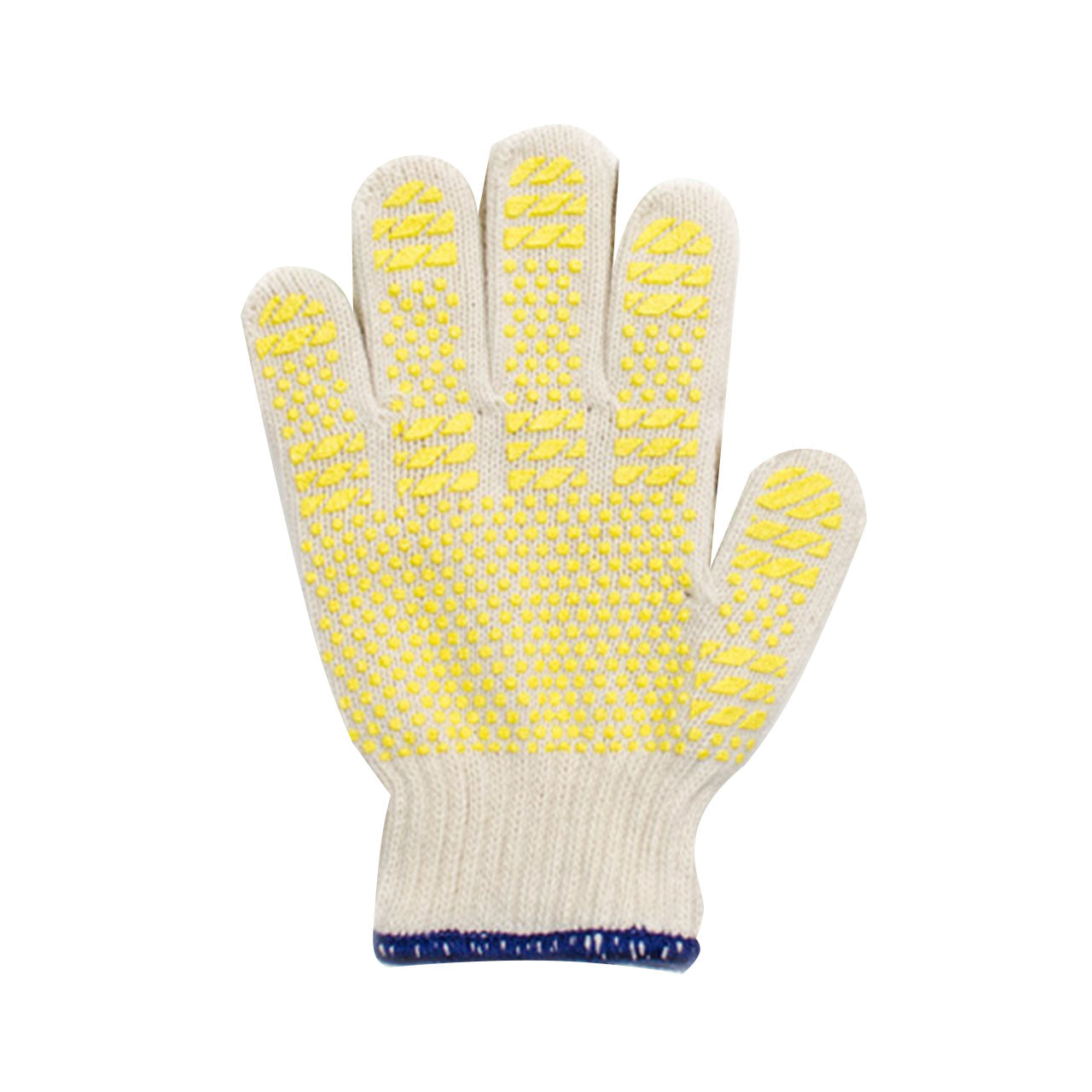 綿100% 子供 滑り止め付き軍手 5双セット S～L (子ども用 軍手 手袋