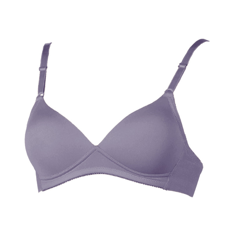 アツギ イーセレクト ノンワイヤーブラ シームレスカップ ブラジャー レディース ひびきにくい M～4L 吸汗 速乾 下着 ブラ 女性 大きいサイズ 3l 夏 tシャツブラ インナー モールドカップ シンプル 無地