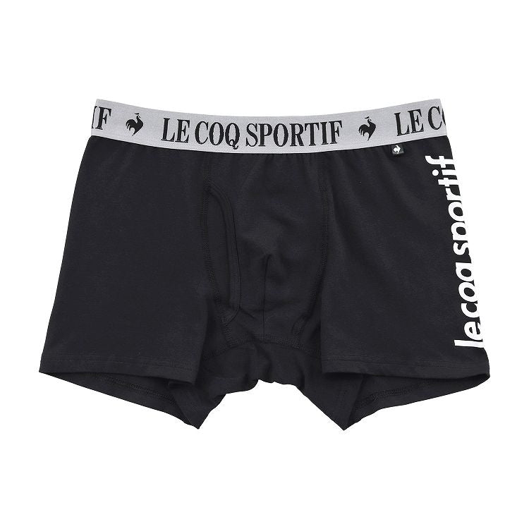 le coq sportif ボクサーブリーフ メンズ ボクサーパンツ ルコック ブランド ボクサー 前あき M～5L 前開き 綿混 紳士 男性 下着 インナー 柄パンツ 総柄