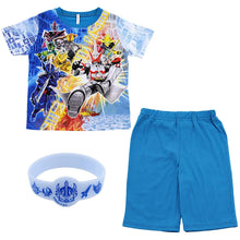 画像をギャラリービューアに読み込む, 仮面ライダーセイバー パジャマ 半袖 光る 100cm～130cm (110cm 120cm 男児 入園祝い 入園準備 光るパジャマ) (在庫限り)
