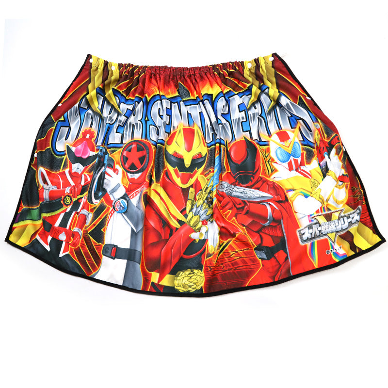 巻きタオル ゴジュウジャー ラップタオル 男の子 キッズ 戦隊ヒーロー 60cm プールタオル バスタオル プール 水泳 マイクロファイバー 男児 男子 キャラクター (在庫限り)