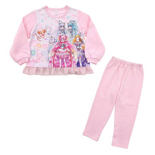 画像をギャラリービューアに読み込む, 光るパジャマ プリキュア パジャマ 裏起毛 長袖 女の子 キッズ トレーナー 光る 冬 上下セット 100cm～130cm 110cm 120cm 女児 子供 わんだふるぷりきゅあ！ ひろがるスカイ！プリキュア お泊り保育
