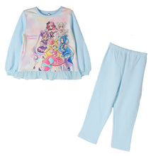 画像をギャラリービューアに読み込む, 光るパジャマ プリキュア パジャマ 裏起毛 長袖 女の子 キッズ トレーナー 光る 冬 上下セット 100 110 120 130cm 女児 子供 キミとアイドルプリキュア お泊り保育 パジャマ上下 ルームウェア ルームウエア 部屋着 寝巻き 寝間着 女の子用 綿混 大人気
