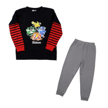 画像をギャラリービューアに読み込む, ポケモン パジャマ キッズ 長袖 男の子 上下セット 110cm～140cm 子供 子ども 秋 秋冬 冬用 子供服 長ズボン 110 120 130 140 保温性 ピカチュウ マスカーニャ ラウドボーン ウェーニバル
