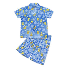 画像をギャラリービューアに読み込む, ポケモン パジャマ キッズ 半袖 男の子 夏 綿 110cm～130cm 子供 子ども 薄手 夏用 春夏 子供服 110 120 130 上下セット (在庫限り)
