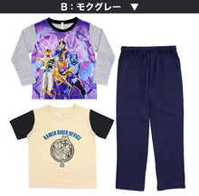 画像をギャラリービューアに読み込む, 仮面ライダーリバイス 仮面ライダー パジャマ 半袖 長袖 上下セット 100～130cm (仮面ライダーバイス 光るパジャマ 男の子 100cm 110cm ルームウェア 男児 お泊り保育) (在庫限り)
