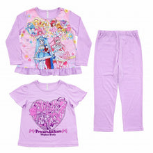 画像をギャラリービューアに読み込む, プリキュア パジャマ ひろがるスカイ！プリキュア 光るパジャマ 半袖 長袖 セット 100cm～130cm (ひろがるスカイ オールスターズ 110cm 120cm 女児 女の子 お泊り保育 光る ひろがるスカイ!プリキュア パジャマ) (在庫限り)
