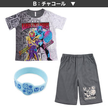 画像をギャラリービューアに読み込む, 仮面ライダーリバイス パジャマ 光るパジャマ 半袖 光る 上下セット 100cm～130cm (リバイス 仮面ライダー 110cm 120cm 男児 入園祝い 入園準備) (在庫限り)
