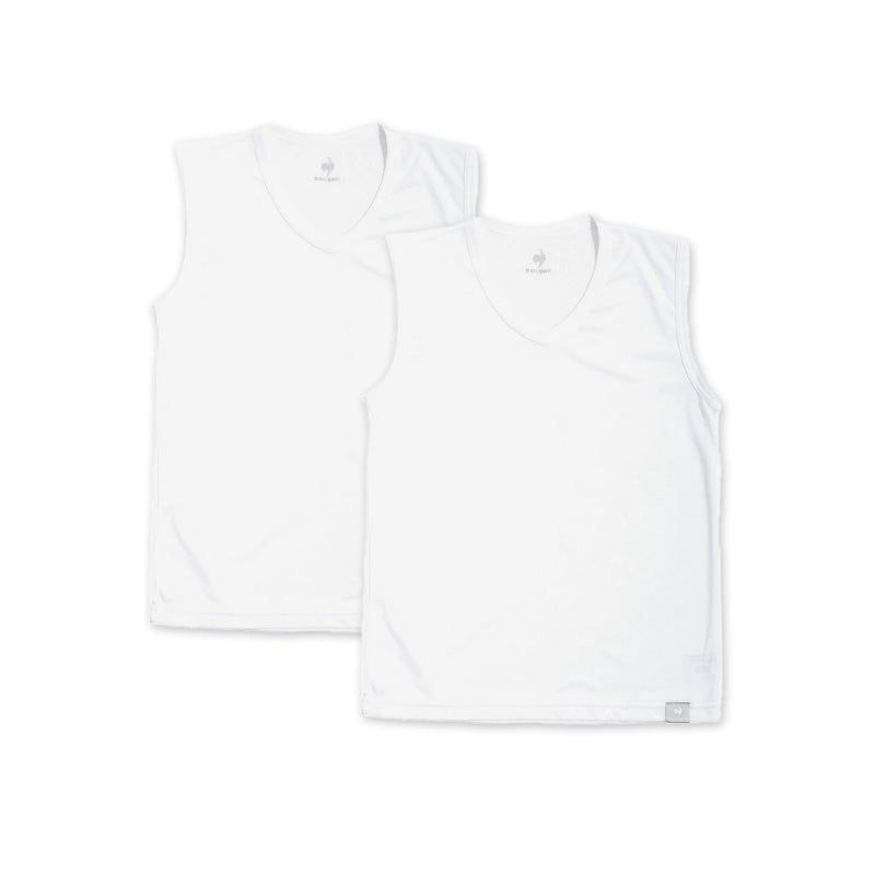 男の子 肌着 タンクトップ スリーブレス メッシュ ルコック V首