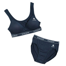 画像をギャラリービューアに読み込む, スポーツブラ ジュニアブラ セット ジュニア キッズ スポブラ 中学生 小学生 下着 上下セット 150～165cm ハーフトップ ルコック ブランド 子供 ブラジャー 女の子 女子 ノンワイヤーブラ スポーツブラジャー インナー ドライ 150 160 165
