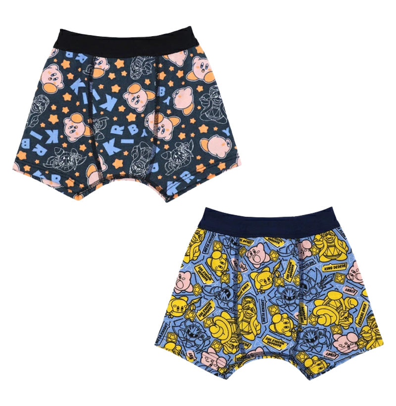 星のカービィ ボクサーパンツ キッズ 子供 グッズ カービィ ボクサーブリーフ 男児 2枚組 100cm～130cm 男の子 下着 パンツ 綿 メタナイト インナー プレゼント 100 110 120 130