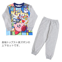 画像をギャラリービューアに読み込む, 光るパジャマ 星のカービィ 長袖 男の子 キッズ パジャマ トレーナー ルームウェア 秋 冬 春 上下セット 110cm～140cm カービィー 子ども 男児 光る 120cm 130cm ジュニア お泊り 子供服 (在庫限り)
