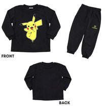 画像をギャラリービューアに読み込む, ポケモン パジャマ 男の子 キッズ 長袖 冬 ピカチュウ ポケットモンスター 男児 ルームウェア 上下セット 110cm～140cm もこもこ フリース 子供 120cm 130cm 冬用 部屋着 クリスマス プレゼント (在庫限り)
