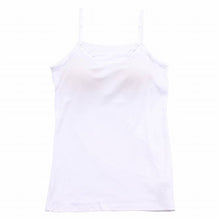 画像をギャラリービューアに読み込む, キャミソール ジュニア カップ付きキャミソール 中学生 小学生 柔らかい 150cm～165cm キャミ 体育 ガールズ 女の子 ジュニアインナー キッズ ダンス 下着 インナー カップ付キャミソール (在庫限り)
