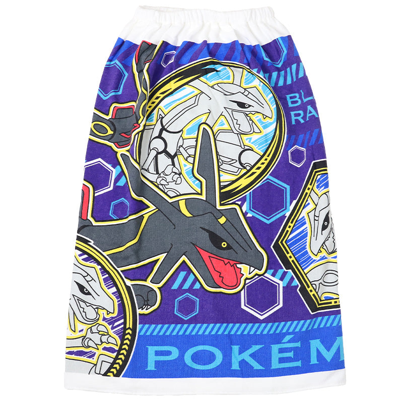 ラップタオル 巻きタオル ポケモン プールタオル キッズ キャラクター ポケットモンスター 80cm丈 巻タオル ジュニア バスタオル プール 水泳 スイミング 海 海水浴 プール用品 (在庫限り)