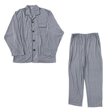 画像をギャラリービューアに読み込む, メンズ 介護パジャマ 長袖 パジャマ 介護 紳士パジャマ 上下セット S M L LL 抗菌防臭 春 秋 寝巻き ねまき 寝間着 スムース ルームウェア 前開きパジャマ 大きいサイズ 通年 入院 入院着 老人ホーム
