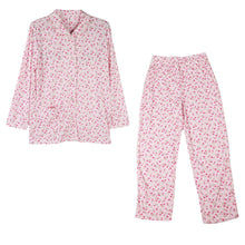 画像をギャラリービューアに読み込む, レディース 介護パジャマ 長袖 パジャマ 介護 おしゃれ 婦人パジャマ 上下セット S M L LL かわいい 抗菌防臭 春 秋 寝巻き ねまき 寝間着 スムース 花柄 前開きパジャマ 大きいサイズ 通年 入院 入院着 老人ホーム
