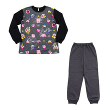 画像をギャラリービューアに読み込む, 光るパジャマ 星のカービィ パジャマ 裏起毛 長袖 男の子 キッズ パジャマ トレーナー ルームウェア 冬 上下セット 110cm～140cm カービィー 子ども 男児 光る あったかい 120cm 130cm ジュニア お泊り 子供服
