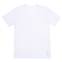 画像をギャラリービューアに読み込む, メンズ インナー 乳首透けにくい 胸二重 半袖 Vネック 接触冷感 M L LL 乳首 隠し 透け 防止 運動 スポーツ 夏 男性 下着 肌着 白 黒 吸汗速乾 UV対策 紫外線対策 (在庫限り)
