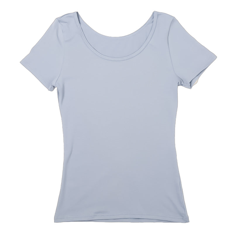 インナー 3分袖 レディース 綿混 起毛 シャツ 丸首 M L LL 下着 肌着 女性 綿 コットン 半袖 トップス 薄手 アンダーウェア 保湿 静電気対策 ストレッチ 洗濯タグなし 快適