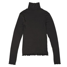 画像をギャラリービューアに読み込む, インナー 長袖 レディース シャツ ハイネック リブ M L LL 下着 肌着 女性 トップス 薄手 アンダーウェア 保温 ストレッチ 快適 あったかインナー 暖かい 温かい 秋 冬 タートルネック
