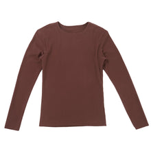 画像をギャラリービューアに読み込む, あったかインナー 両起毛 長袖 レディース 冬 冬用 胸当て付き M L LL 保温 防寒対策 冷え対策 暖かい 冬 冬用 下着 肌着 女性 薄手 ストレッチ 快適 温活 ヒートテック クルーネック あったか 無地 生活の木
