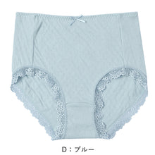 画像をギャラリービューアに読み込む, ショーツ 綿100% レディース  M L LL 綿 パンツ 下着 女性 肌にやさしい コットン 敏感肌 スタンダードショーツ シンプル 無地 肌着 婦人 インナー レース 柔らかい ダブルガーゼ 通気性 保温 快適 30代 40代 50代
