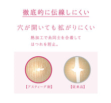 画像をギャラリービューアに読み込む, アスティーグ 耐 ストッキング 伝線しにくい ASTIGU M-L・L-LL (破れにくい 丈夫 アツギ パンスト パンティストッキング 夏 春 デイリー 日常使い) (在庫限り)
