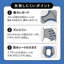 画像をギャラリービューアに読み込む, サニタリーショーツ 生理用ショーツ ナイト用 夜用 ショーツ レディース 羽根つき M・L (生理用 防水 アツギ サニタリー 羽つき ウイング 下着 インナー)
