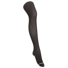 画像をギャラリービューアに読み込む, タイツ レディース フェイクタイツ 40デニール 暖かい 発熱 黒 アツギ M-L・L-LL (40d ストッキング ブラック ATSUGI 婦人 裏ベージュ パンスト パンティストッキング)
