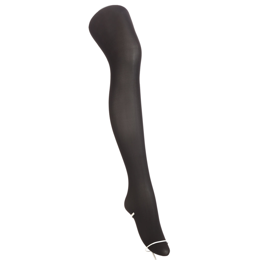 タイツ レディース フェイクタイツ 40デニール 暖かい 発熱 黒 アツギ M-L・L-LL (40d ストッキング ブラック ATSUGI 婦人 裏ベージュ パンスト パンティストッキング)