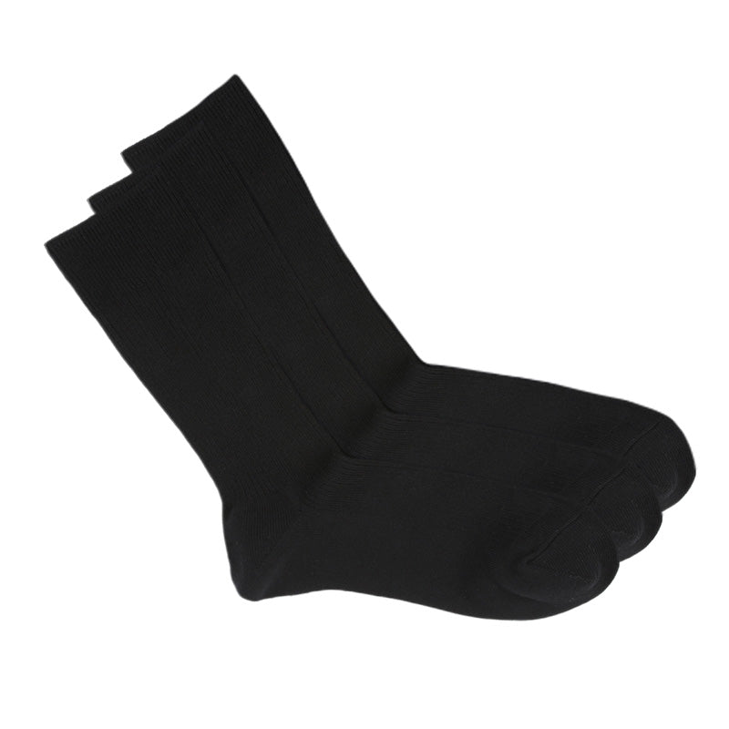 ソックス 靴下 メンズ ビジネスソックス サポーティ クルー丈ソックス 3足組 24-26cm・26-28cm (アツギ WORK-Fit 紳士 男性 ワークフィット workfit くつ下 くつした シンプル)